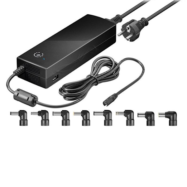 Strømforsyning - Goobay - 55004 - 144 W - 12-24 V/DC - 8 adaptorere Sort