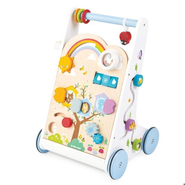 Farverig multifunktions rollator Flerfärgad