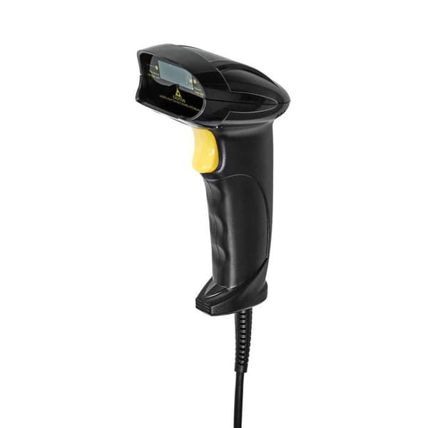 Streckkodsläsare - NEDIS - Trådad - USB - Laser - 1D