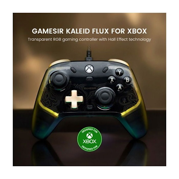 GameSir Kaleid Flux Kablecontroller til Xbox