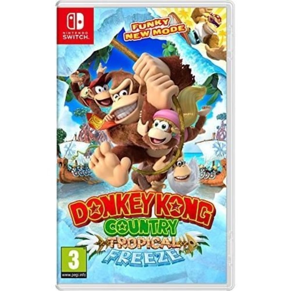 Videospil - Nintendo - Donkey Kong Land: Tropical Freeze - Multiplayer - Platform - Switch