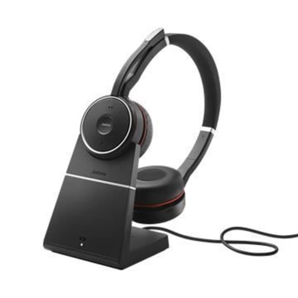 Jabra dockingstation - Evolve 75 - Kablet oplader - Sort - Headset kompatibel sort