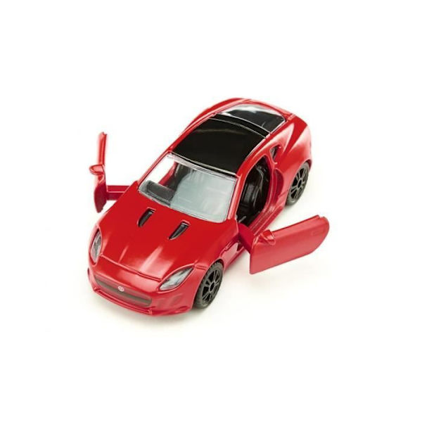 Miniaturebil - SIKU - Jaguar F-Type R - Rød - Udvendig - Fra 3 år Rød