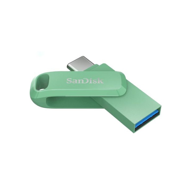 Ekstern harddisk - SANDISK - Ultra Dual Drive Go USB-C Absinthe 256GB - USB-C - 256 GB - Grøn