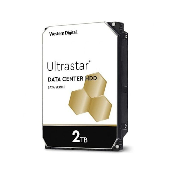 HGST Ultrastar 7K2 2TB SATA 3,5" intern hårddisk - Stor lagringskapacitet och hög prestanda