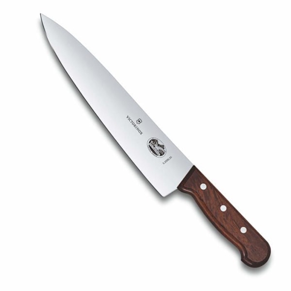 Victorinox køkkenkniv - 5.2000.25G - Udskæringskniv, rustfrit stål, brun, 30 x 5 x 5 cm