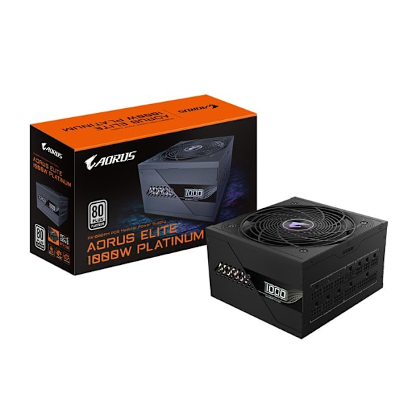 Virtalähde - Gigabyte - 1000W - 80 PLUS Gold - Hiljainen tuuletin - ATX