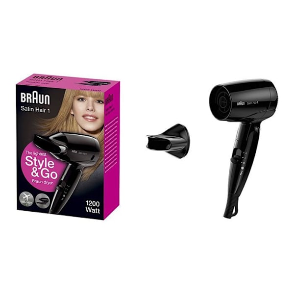 HD130 STYLE&GO BRAUN HÅRTØRER