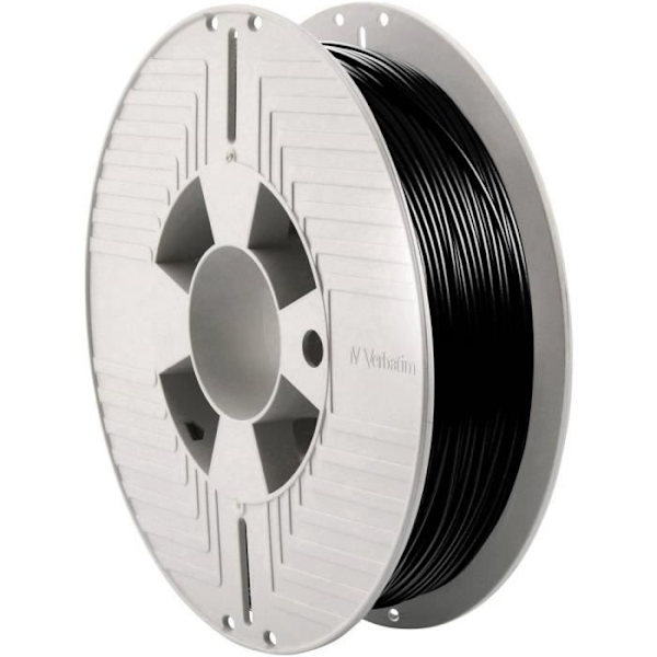 DURABIO Verbatim 55152 filament 1,75 mm sort - Anbefalet tryktemperatur 225°C