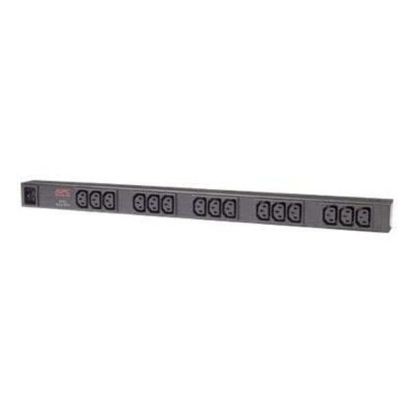 APC Basic Rack PDU Zero U -virranjakoyksikkö - AC 120/208/230V musta