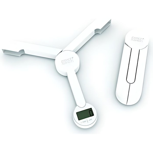 Triscal® hopfällbar elektronisk köksvåg