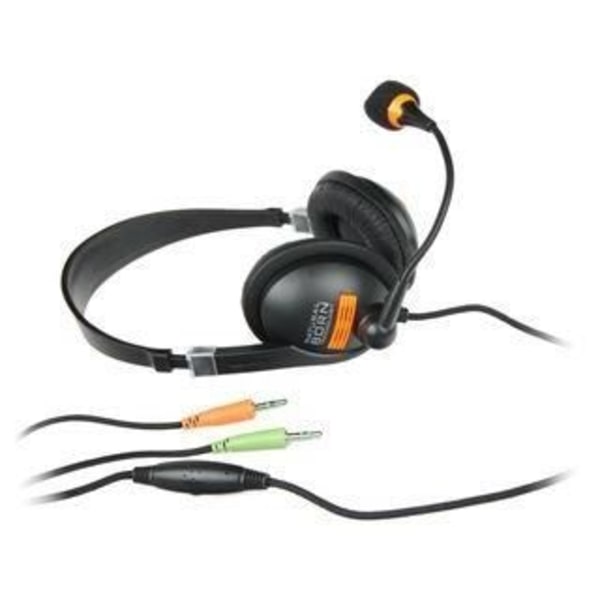 Natec Genesis NSL-0294 PC-headset med mikrofon og 3,5 mm ministik