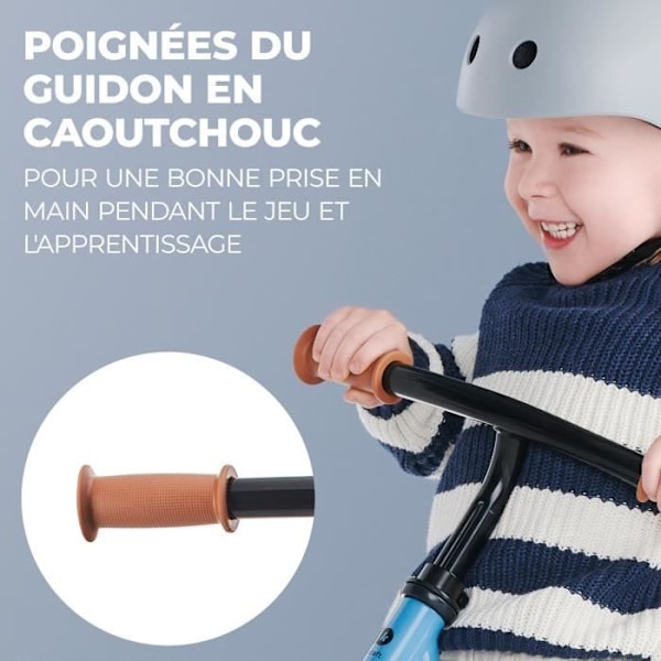 Draisienne Kinderkraft 2WAY NEXT lyserød - 3 år - let og ergonomisk Lyserød