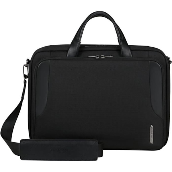 Samsonite XBR 2.0 laptop tas 15,6 tommer med 2 rum, 40,5 cm, 14 L, sort sort.