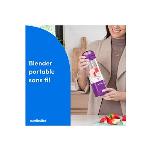 Blender Nutribullet Portable NOMADE NBP003PU Violetti
