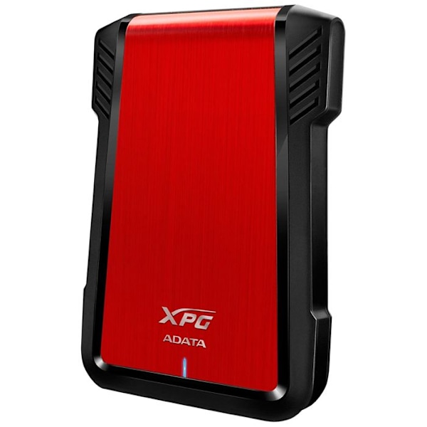 ADATA EX500 HDD/SSD-kabinet - 2,5" - USB/SATA III - Sort/Rød
