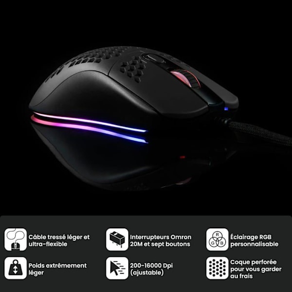 Arozzi Gamer Mus Favo Ultra
