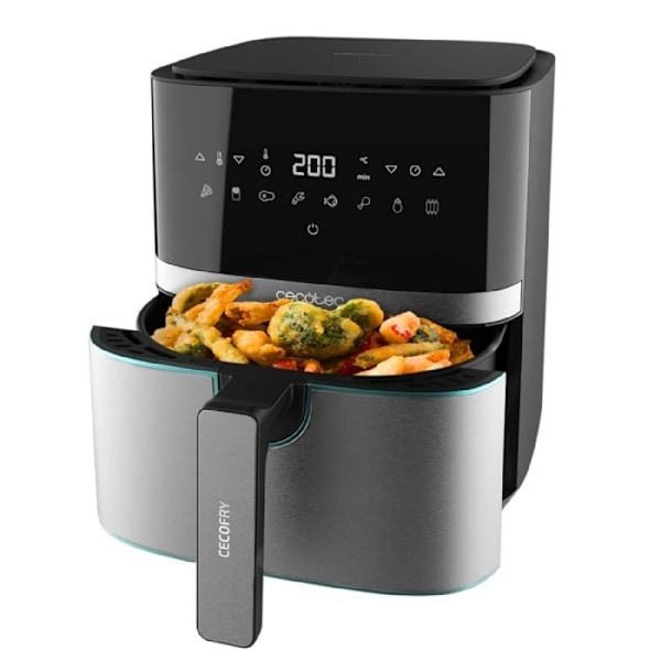 Cecotec Air Fryer Cecofry Full Inox 5500 Pro Rustfrit stål