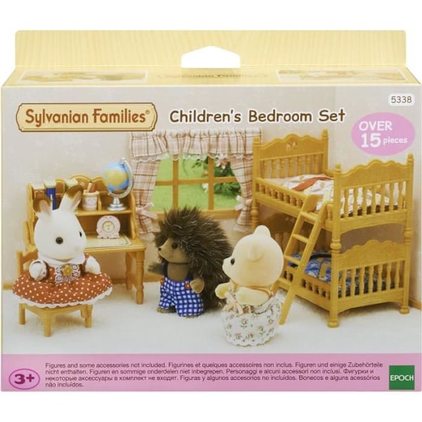 Pienoishahmot - SYLVANIAN PERHEET - 5338 - Lasten makuuhuone - Lasten kalusteet ja asusteet Beige