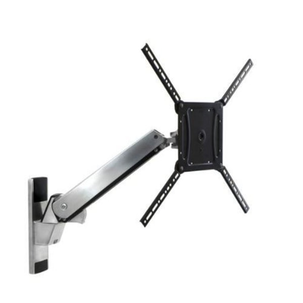 Tuotetuki LCD-näytölle - ERGOTRON - Interaktiivinen varsi VHD - Kiillotettu alumiini - Näytön koko: 30"-60" - Seinämontointi