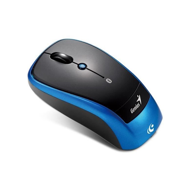 Genius Traveler 9005 BT Bluetooth trådløs mus - BlueEye Sensor - 1200dpi - Blå