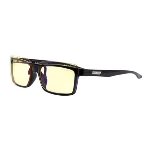 Surlunettes Clip On - Gunnar - Sort - Anti blå lys - Transparent glas - Unisex Svart