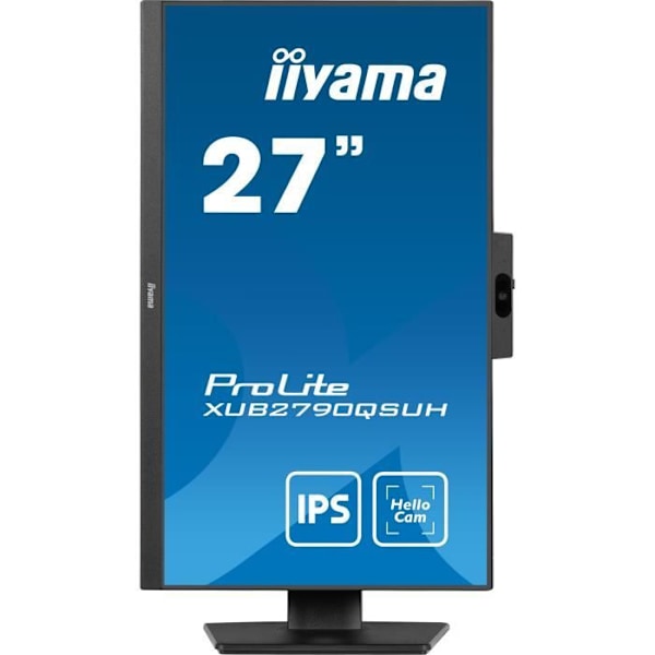 PC-näyttö - IIYAMA - XUB2790QSUH-B1 - 27" QHD - IPS - 100 Hz - 0,4 ms - USB-C - Säädettävä jalka
