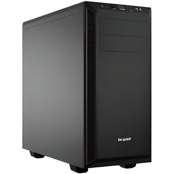 BE QUIETE Pure Base 600 PC CASE - Medium Tower - Sort - ATX-format (11236) Sort