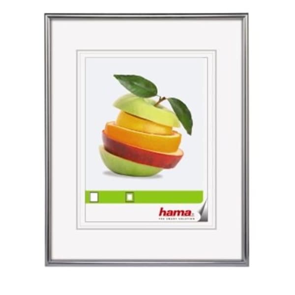 Plastram - HAMA - Sevilla - Matt silver - 40x60 cm - Väggdekoration Matt silver