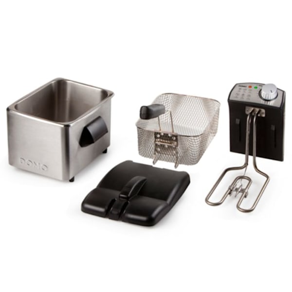 Frituregryde - DOMO - DO458FR - 4 liter - 3000W - Variabel temperatur - Timer