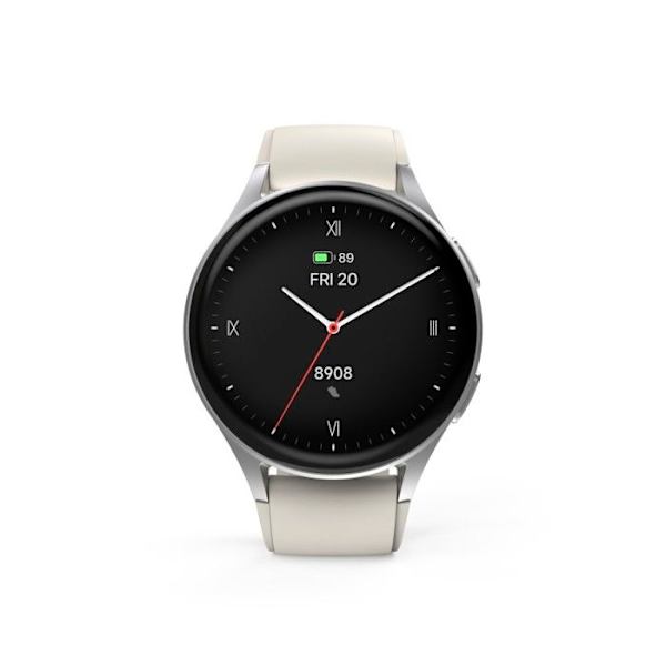 Älykello "8900", GPS, AMOLED 1,32", puhelintoiminto, Alexa, hopea