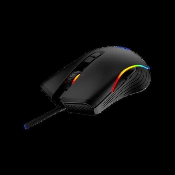 Gamingmus - MSI - Forge GM300 - Ergonomisk design - Anpassningsbar LED-belysning - Optik svart/rgb