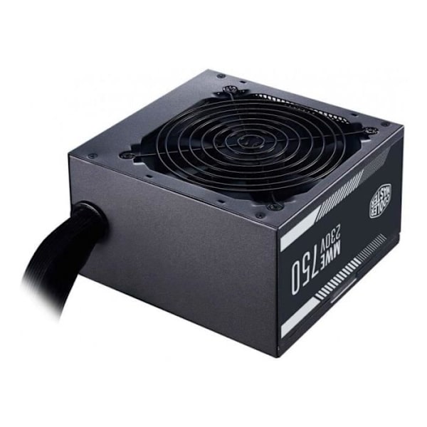 Cooler Master MWE 230V 750W PC strømforsyning - sort - TU Sort