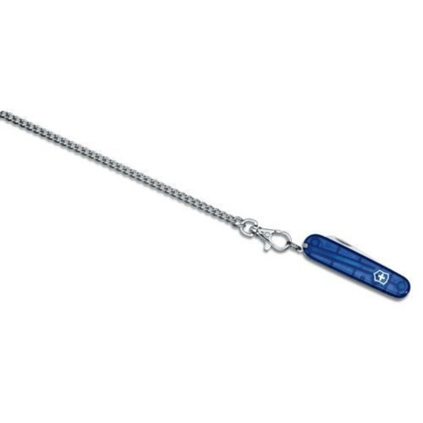 Ensimmäinen 0.2373.T2 sveitsiläinen taskuveitsi - VICTORINOX - Läpinäkyvä sininen - Nikkelipinnoitettu teräs gennemskinnelig blå