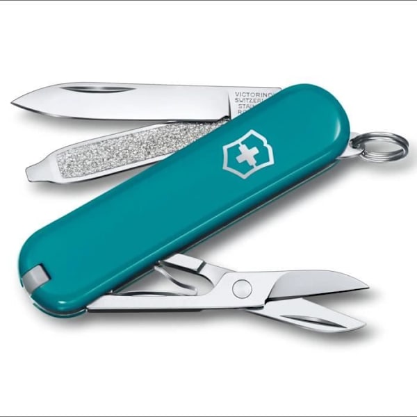 Victorinox Classic SD Mountain Lake - Sveitsiläinen taskuveitsi 58 mm - 7 toimintoa