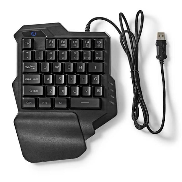 Nedis Wired Gaming Keyboard | GKBDS110BK |Svart
