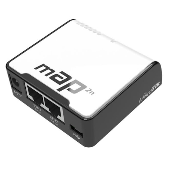 MikroTik mAP Svart, Vit