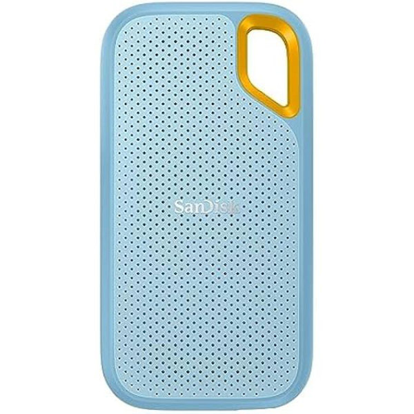SanDisk 2TB Extreme Portable SSD - Op til 1050MB/s - USB-C, USB 3.2 Gen 2 - Eksternt Solid State Drive - SDSSDE61-2T00-G25B