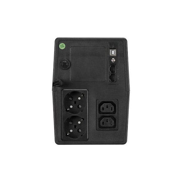 Line-interaktiivinen 1000 VA UPS UPS - FSP iFP 1000 - LCD-kosketusnäyttö, RJ11/45 ja USB-portti