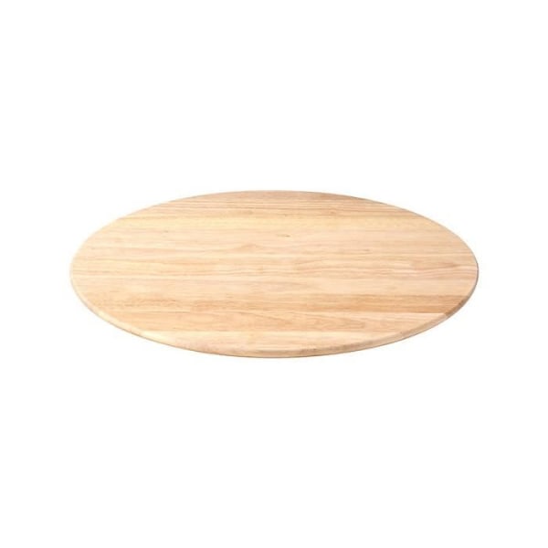 Kääntyvä taso - Kontinentti - 35 cm - Massiivipuusta valmistettu Hevea - Pyöreä - Beige