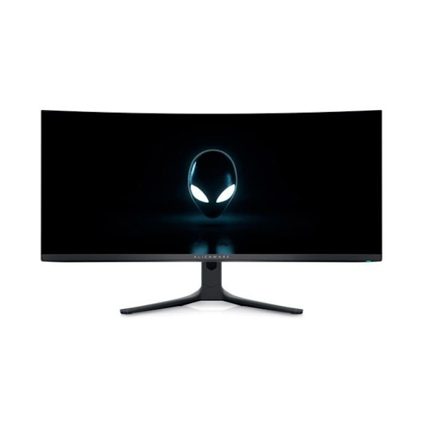 Gaming Monitor - Alienware - AW3423DWF - 34 tommer - OLED - 3440 x 1440 - 165 Hz Sort