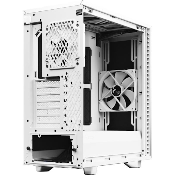 FRACTAL DESIGN PC CASE Define 7 - Compact White Solid Panel - White - ATX Format (FD-C-DEF7C-05)