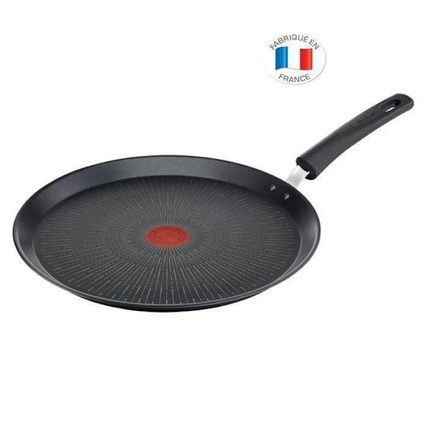 Crepe pan - Tefal - Obegränsad - 25 cm - Non-stick - Extrem hållbarhet Svart