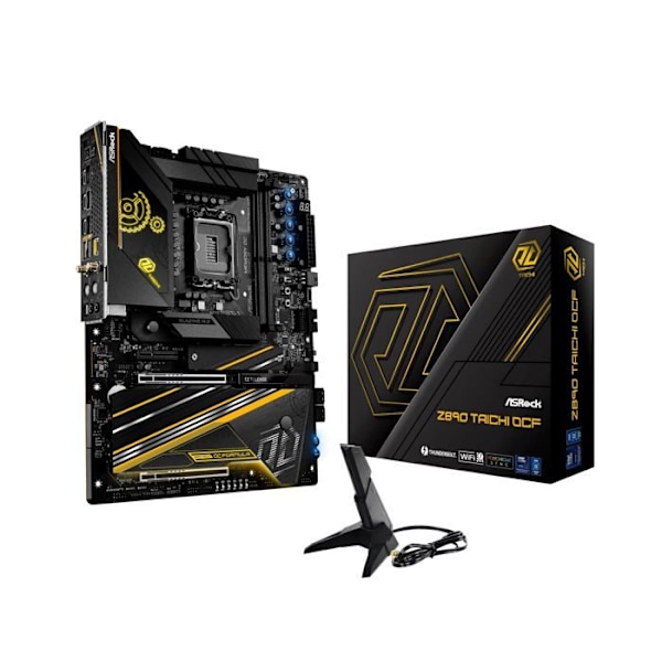 ATX-emolevy - ASROCK - Z890 TAICHI OCF - DDR5 - LGA1851 - 64 GB max