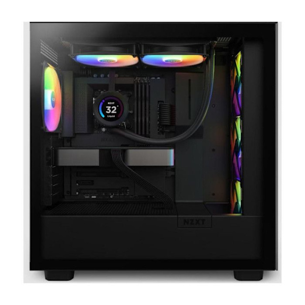 Vandkøling alt-i-én - NZXT - Kraken Elite 280 RGB - 280 mm - Brugertilpasset LCD-skærm - AM4-kompatibel