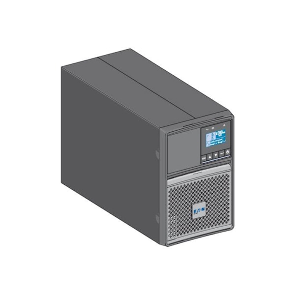 Muunnin - EATON - 5P 650i - 650 VA - CA 200-240 V - Venttiilisäätö (VRLA) musta, Hopea