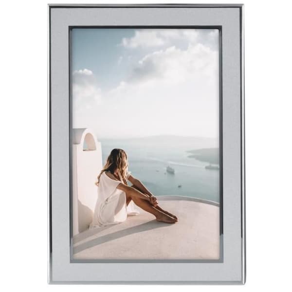 Bildram - Santorini - 15 x 20 cm - Metall - Silver - Tidlös klassisk Silver