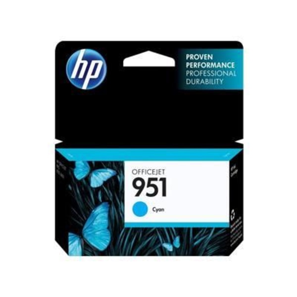 HP 951 Cyan blækpatron til Officejet printer - 700 sider