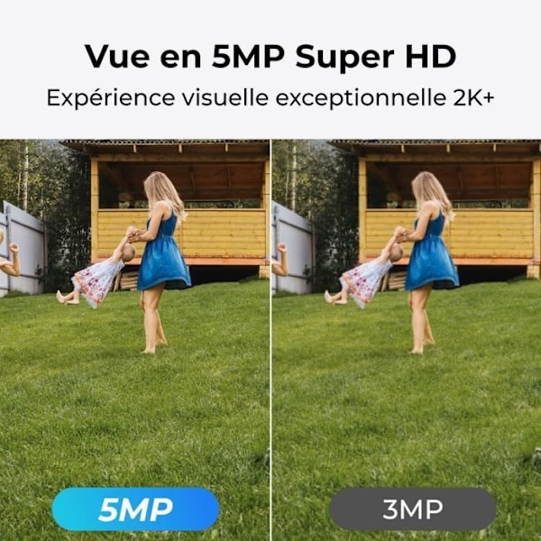 Inomhus kamera - REOLINK - E340 - Vit Vit