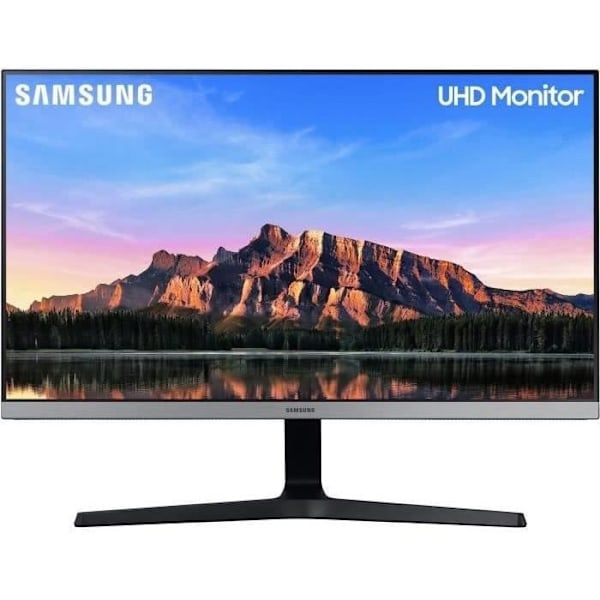 PC-näyttö - SAMSUNG - U28R550UQP - 28" UHD 4K - IPS-paneeli - 4 ms - 60 Hz - HDMI / DisplayPort - AMD FreeSync